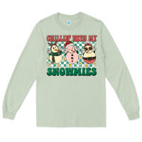 Matcha Chillin with my Snowmies Long Sleeve Tee - BarkalooDesign