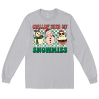 Moon Dust Chillin with my Snowmies Long Sleeve Tee - BarkalooDesign