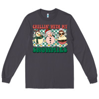 Smoke Chillin with my Snowmies Long Sleeve Tee - BarkalooDesign
