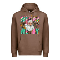 Chestnut merry merry merry Premium Hoodie - AdoDesignShop