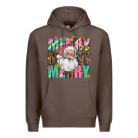 Coffee merry merry merry Premium Hoodie - AdoDesignShop