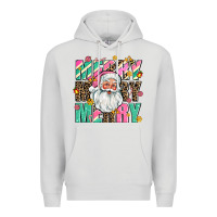Dove Grey merry merry merry Premium Hoodie - AdoDesignShop