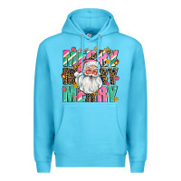 Ocean Blue merry merry merry Premium Hoodie - AdoDesignShop