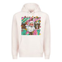 Pale Pink merry merry merry Premium Hoodie - AdoDesignShop
