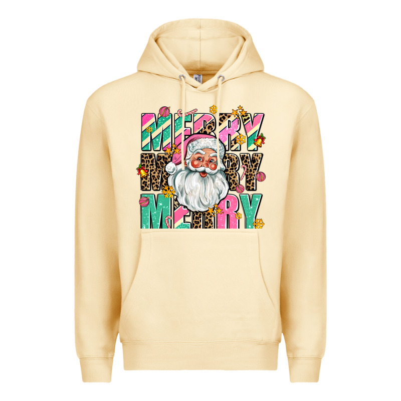 Merry Merry Merry Premium Hoodie by AdoDesignShop | Teevron