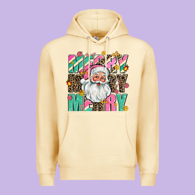 Merry Merry Merry Premium Hoodie Designed By Adodesignshop