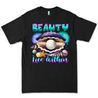 Black Beauty Lies Within Premium Tee - CowhideDigitalArt