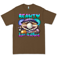 Cacao Beauty Lies Within Premium Tee - CowhideDigitalArt
