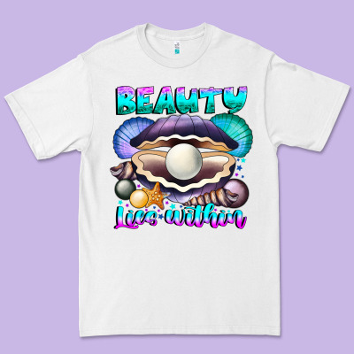 Beauty Lies Within Premium Tee Designed By Cowhidedigitalart