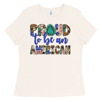 Bone proud to be an american Ladies Tee - Artiststas