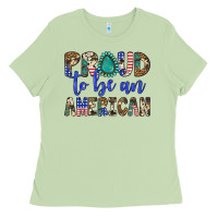 Matcha proud to be an american Ladies Tee - Artiststas
