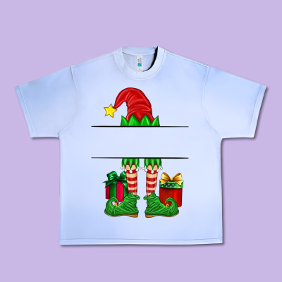 Christmas Elf Custom Name Urban Heavy Tee Designed By Artiststas