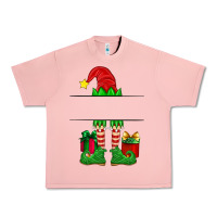 Salmon christmas elf custom name Urban Heavy Tee - Artiststas