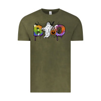 Vintage Olive Boo Vintage Tee - SublimationCraftShop