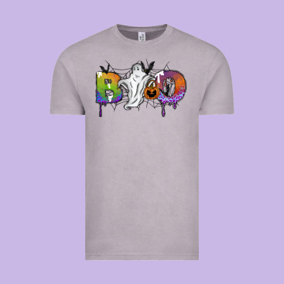 Boo Vintage Tee Designed By Sublimationcraftshop