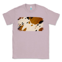 Lilac Cowhide Black and Light Brown Brushstroke Classic Tee - Jasminsmagicworld
