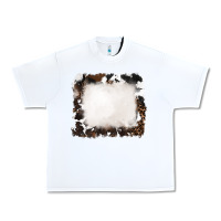 White cowhide frames background Urban Heavy Tee - RanaPortraitStore