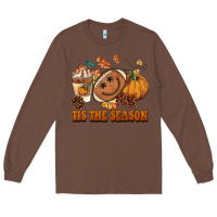 Chestnut tis the season football Long Sleeve Tee - BarkalooDesign