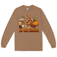 Toasted Coconut tis the season football Long Sleeve Tee - BarkalooDesign