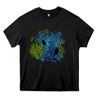 Black halloween patch  3 Heavy Core Tee - BundleAndBundleShop