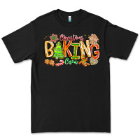 Black Christmas Baking Crew Premium Tee - CowhideDigitalArt