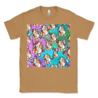 Toasted Coconut Easter Bunny With Truck Seamless Pattern Classic Tee - BundleAndBundleShop