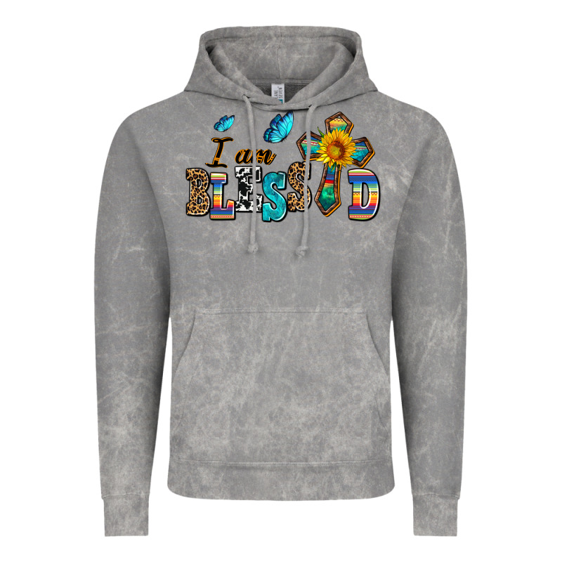 ı Am Blessed Vintage Hoodie by AdoDesignShop | Teevron