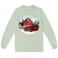Matcha Christmas farm Christmas Long Sleeve Tee - BarkalooDesign
