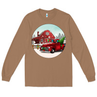 Toasted Coconut Christmas farm Christmas Long Sleeve Tee - BarkalooDesign