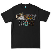 Black bunny mom Premium Tee - CowhideDigitalArt