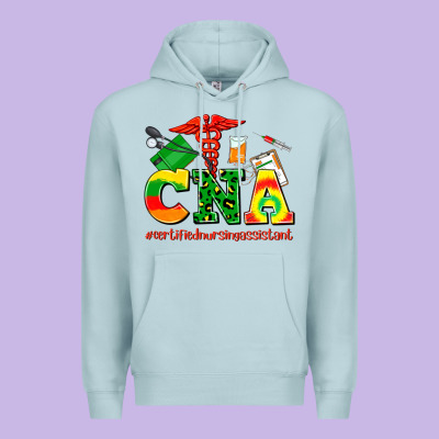 Cna Juneteenth Certified Nursing Assistant Premium Hoodie Designed By Adodesignshop