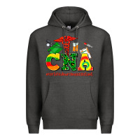 Charcoal Heather cna juneteenth certified nursing assistant Premium Hoodie - AdoDesignShop