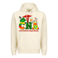 Sandshell cna juneteenth certified nursing assistant Premium Hoodie - AdoDesignShop