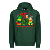 Sports Green cna juneteenth certified nursing assistant Premium Hoodie - AdoDesignShop