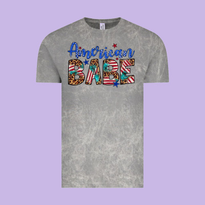American Babe Vintage Tee Designed By Artiststas