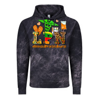 Cloud Black lpn juneteenth licensed practical nurse Vintage Hoodie - AdoDesignShop