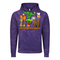 Cloud Purple lpn juneteenth licensed practical nurse Vintage Hoodie - AdoDesignShop