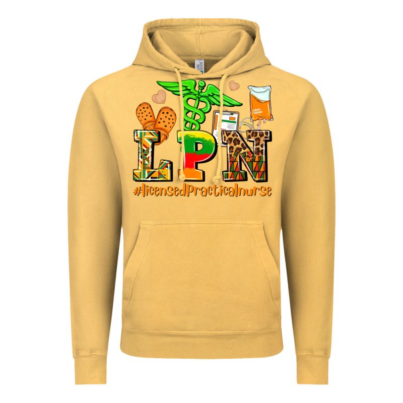 Lpn Juneteenth Licensed Practical Nurse Vintage Hoodie by AdoDesignShop | Teevron