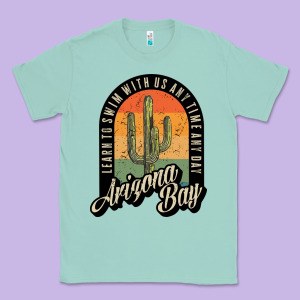 Arizona Bay Swim Team Classic Tee Designed By Designefamous