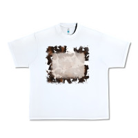 White cowhide frames background Urban Heavy Tee - RanaPortraitStore