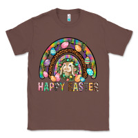 Chestnut Happy Easter Rainbow Classic Tee - BundleAndBundleShop