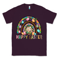 Plum Happy Easter Rainbow Classic Tee - BundleAndBundleShop