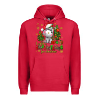 Cardinal i want a hippopotamus for christmas Premium Hoodie - AdoDesignShop