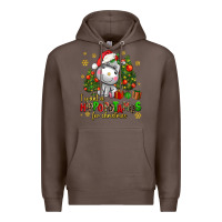 Coffee i want a hippopotamus for christmas Premium Hoodie - AdoDesignShop
