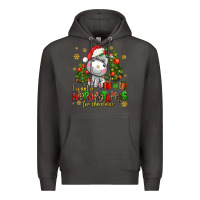 Smoke i want a hippopotamus for christmas Premium Hoodie - AdoDesignShop