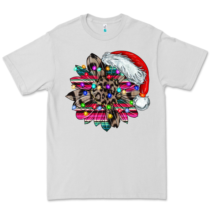 Serape And Leopard Christmas Premium Tee by CowhideDigitalArt | Teevron