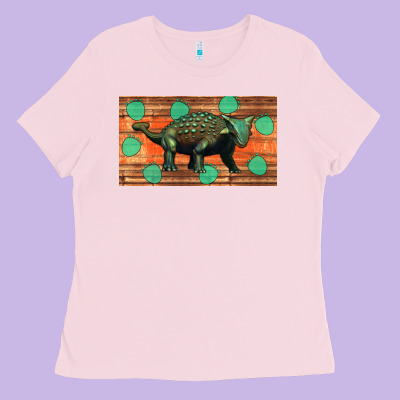 Ankylosaurus Sippy Cup Ladies Tee Designed By Artiststas