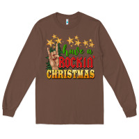 Chestnut have a rockin christmas Long Sleeve Tee - BarkalooDesign