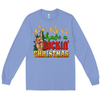 Colony Blue have a rockin christmas Long Sleeve Tee - BarkalooDesign
