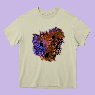 Halloween Patch  4 Heavy Core Tee Designed By Bundleandbundleshop